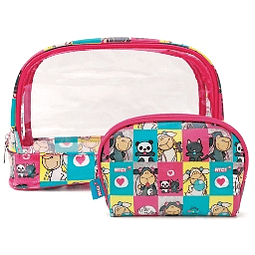 Jolly Summer Cosmetic Bags, 2 units 