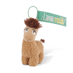 Lama Luís, peluche de 12cm con hilo