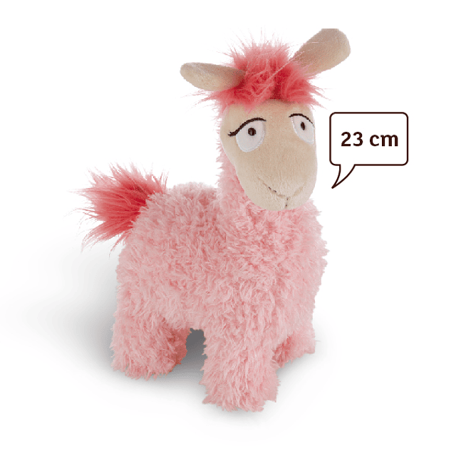 Lama Rosy, Peluche de 23cm