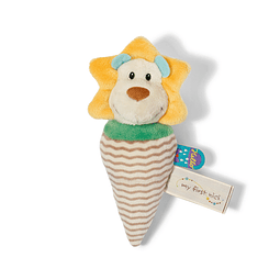 Lumba Lion plush with rattle 