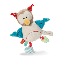 Owl Plush with Rattle