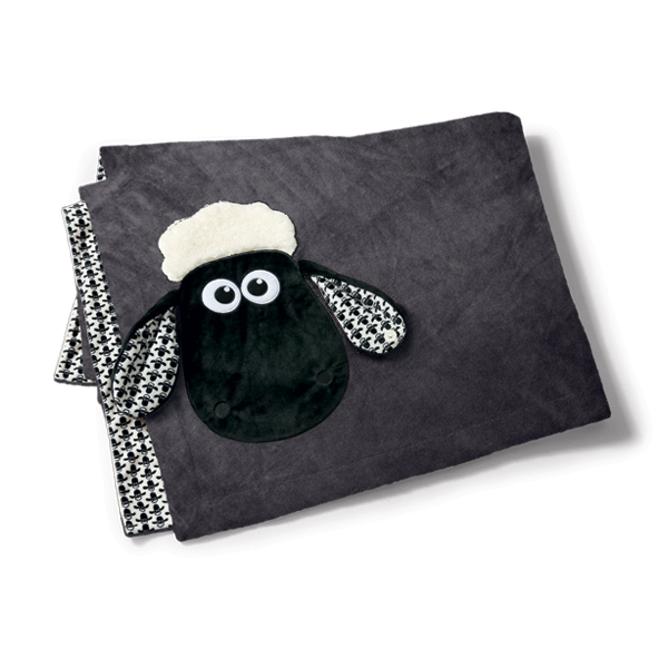 Shaun the Sheep plush blanket