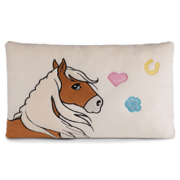 Rectangular Horse Cushion Haflinger Leotie