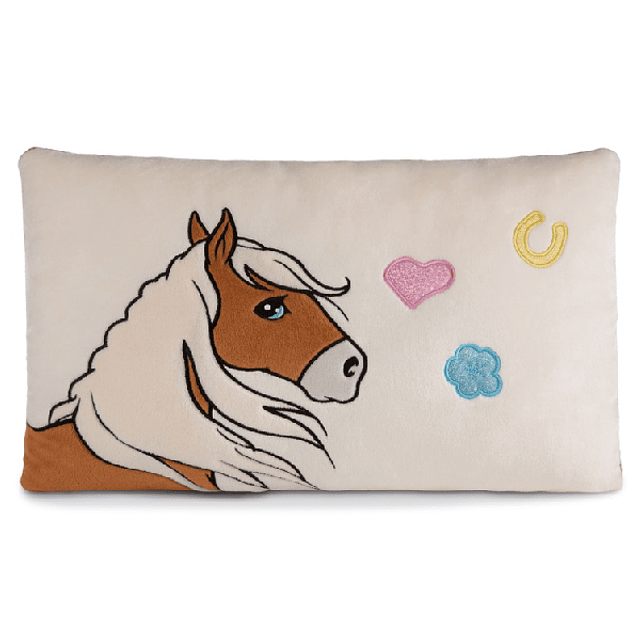 Rectangular Horse Cushion Haflinger Leotie