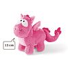 Peluche Unicornio-Dragón Rubi de la Rosa, 13cm