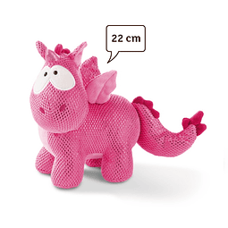 Peluche Unicornio-Dragón Ruby de la Rosa, 22cm