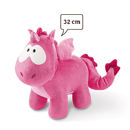 Peluche Unicórnio-Dragão Rubi de la Rosa, 32cm