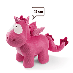 Peluche Unicornio-Dragón Ruby de la Rosa, 45cm