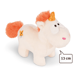 Orange Unicorn, 13cm Teddy