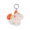 Orange Unicorn Keyring