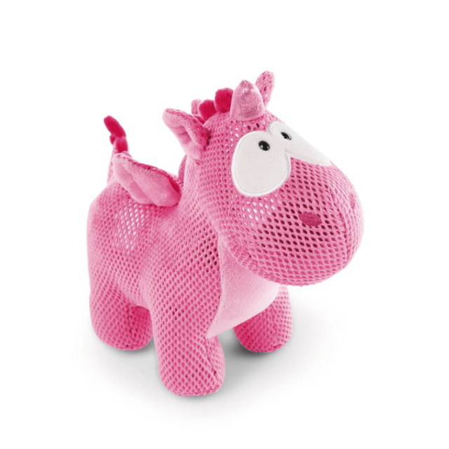 Peluche Unicornio-Dragón Ruby de la Rosa, 22cm