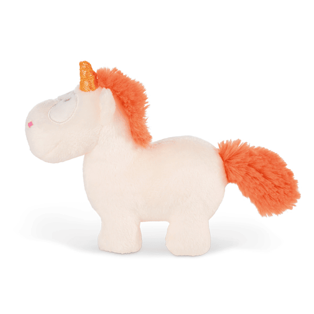 Orange Unicorn, 13cm Teddy