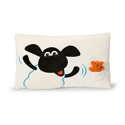 Timmy Time Rectangular Cushion With Removable Bear