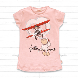 Kids T-Shirt Pink Jolly Sue