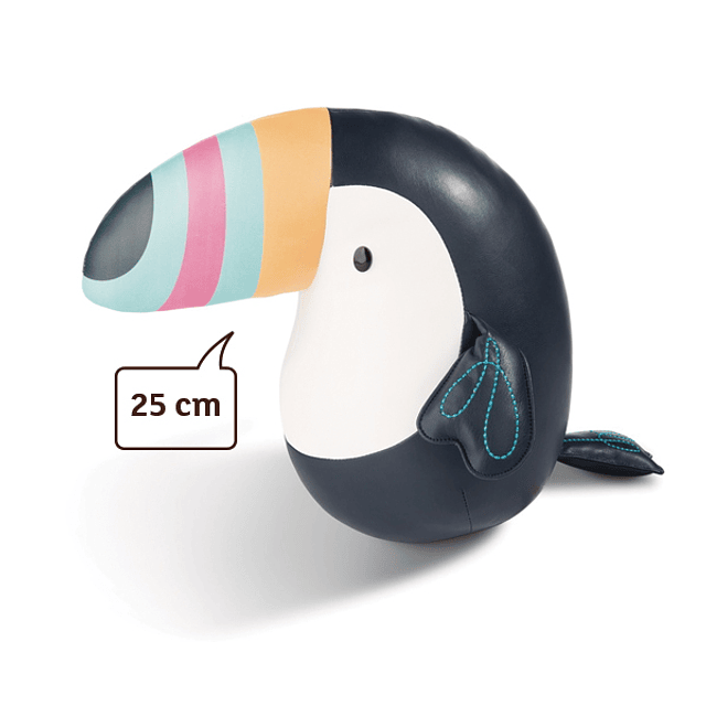 Toucan, In 25cm Synthetic Leather