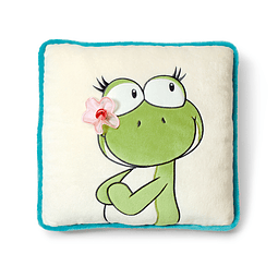 Frog Lilly Square Cushion