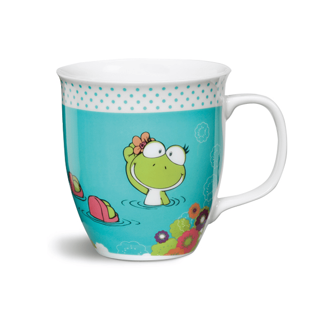 Lilly turquoise mug
