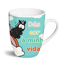 Taza "¡Dé color a mi vida!"