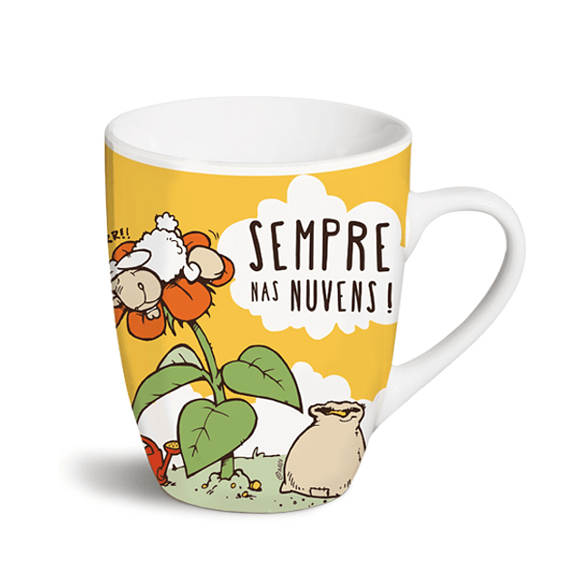 Taza "Siempre en las nubes!"