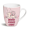 Caneca "Olha Para a Frente... Senão Podes Cair!"