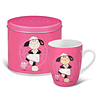 Taza y lata "Viva para ser feliz"