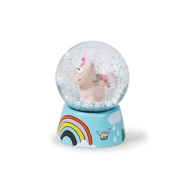 Theodor Unicorn Water Globe