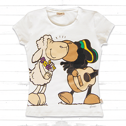 T-Shirt Mulher Jolly Lovely & Jolly Bob