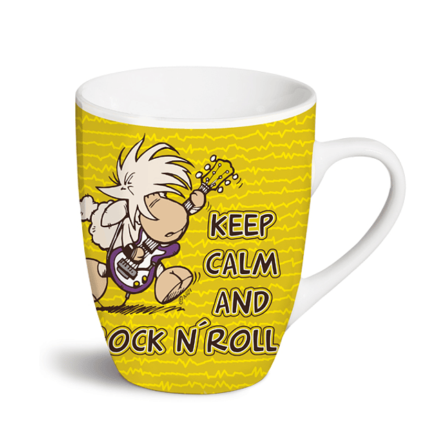 "Keep Calm and Rock'n'Roll" mug