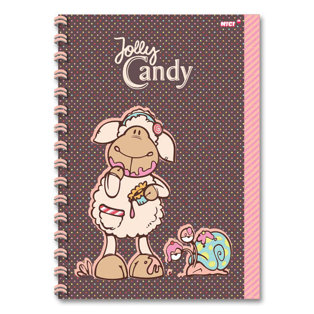 Cuaderno A4 Jolly Candy & Coco