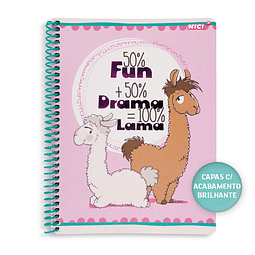 Caderno c/espiral Lama