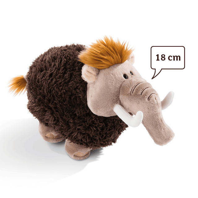 Peluche Mamute, 18cm