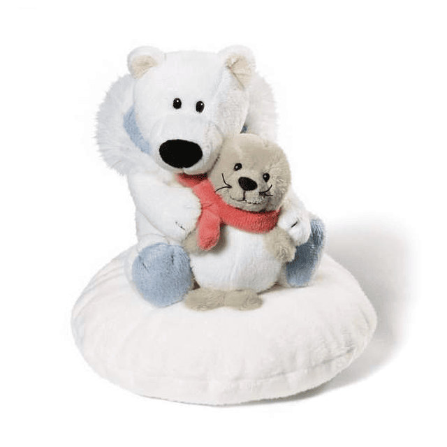 Polar Bear Cushion and Seal