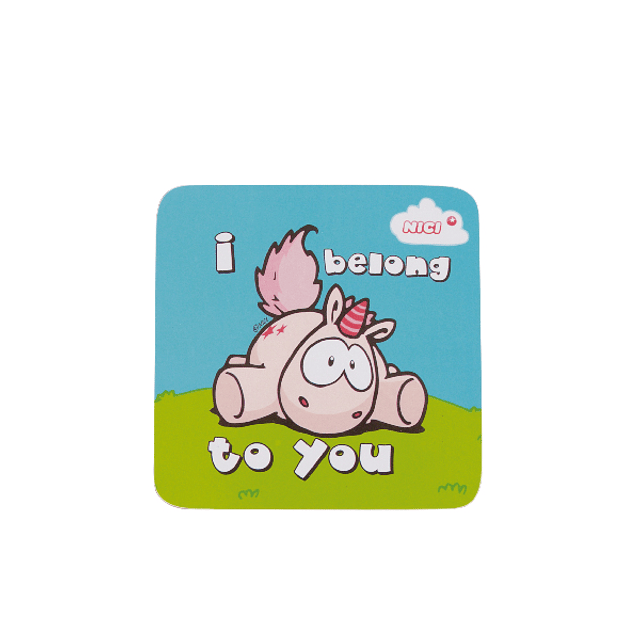 "I Belong To You" coaster