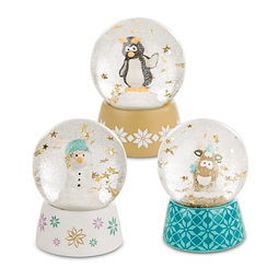 Winter Glamor Water Globe