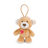 Love Bear plush with string, 10cm