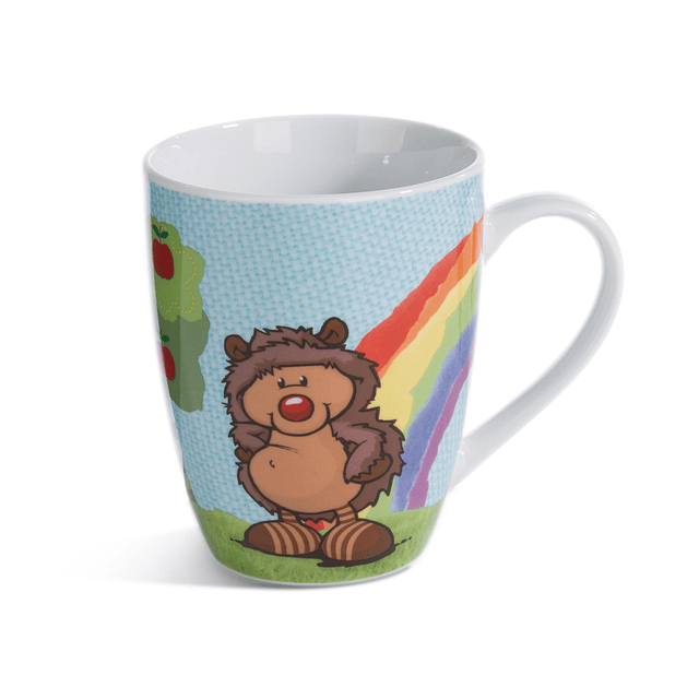 Caneca Ouriço, porcelana, 310ml