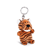 Porta-chaves de peluche c/LED tiger Jerome 9cm 