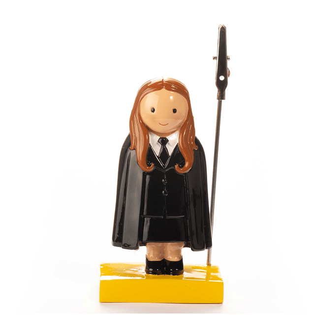 Universitária c/ base AMARELA e mola