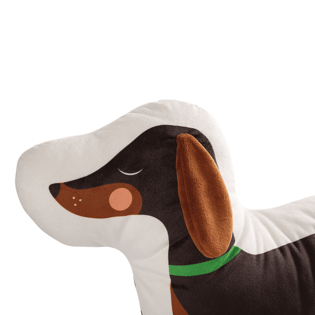 Almofada Cão basset, 50x28cm