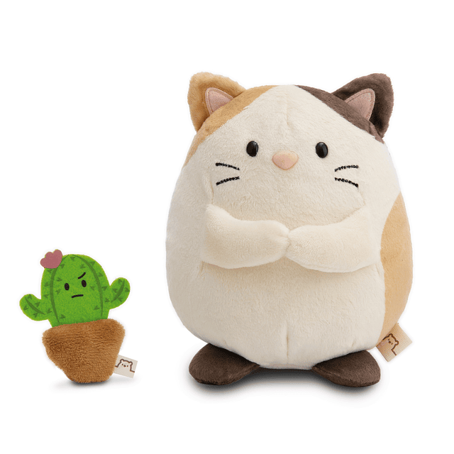 Mymochi Hello Edition, Gato Angy 16cm, c/cacto em caixa