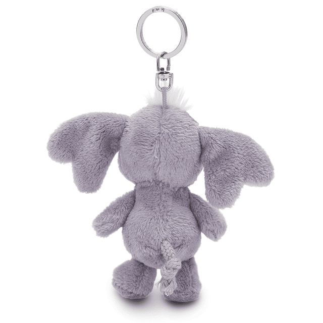 Porta-chaves Elefante cinzento, 10cm