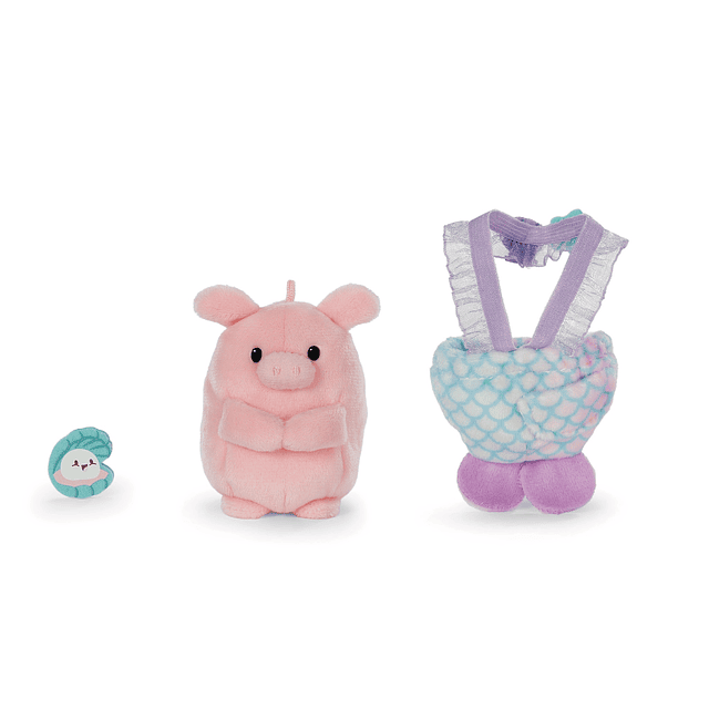 Mymochi Fairy | Porco Onk, c/fantasia de sereia