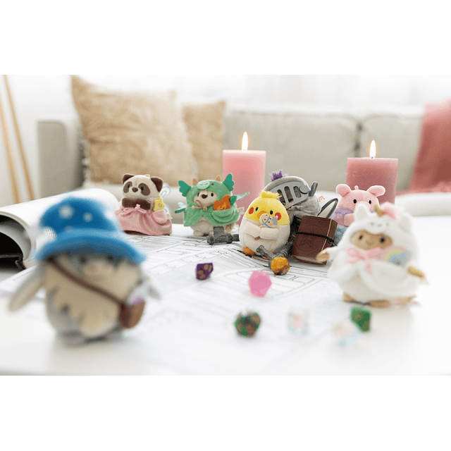 Mymochi Fairy | Guaxinim Rakuma, c/ fantasia de fada