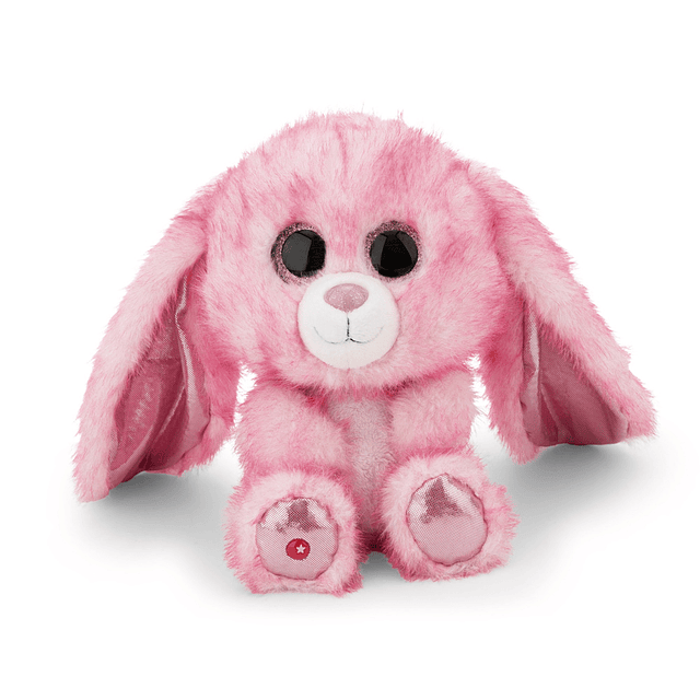 Glubschis | Peluche Coelha rosa Flommi-Fun,25cm