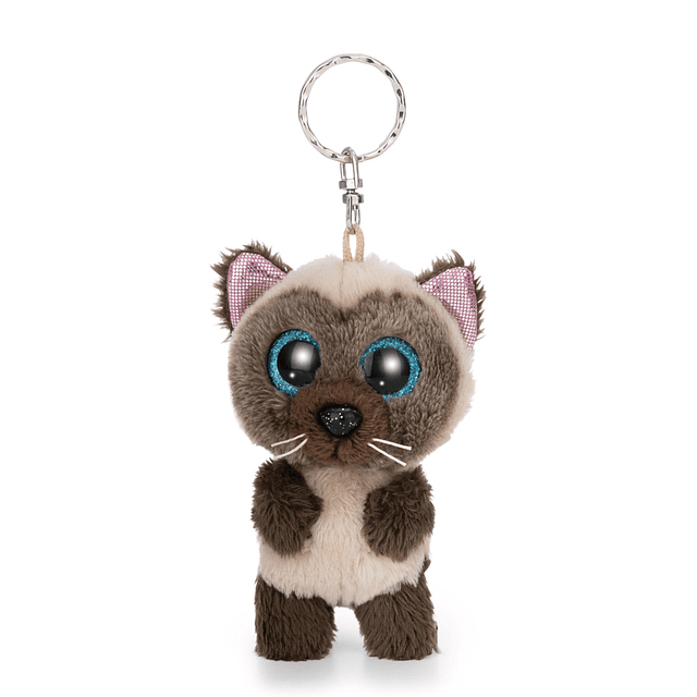 Glubschis | Porta-chaves Gato Siamês Selma,9cm c/header