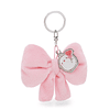MOLANG I-2026- Porta-chaves laço de peluche, c/ pendente Molang
