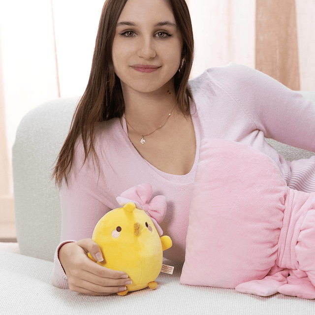MOLANG I-2026- Peluche Piu-Piu c/laço,12cm