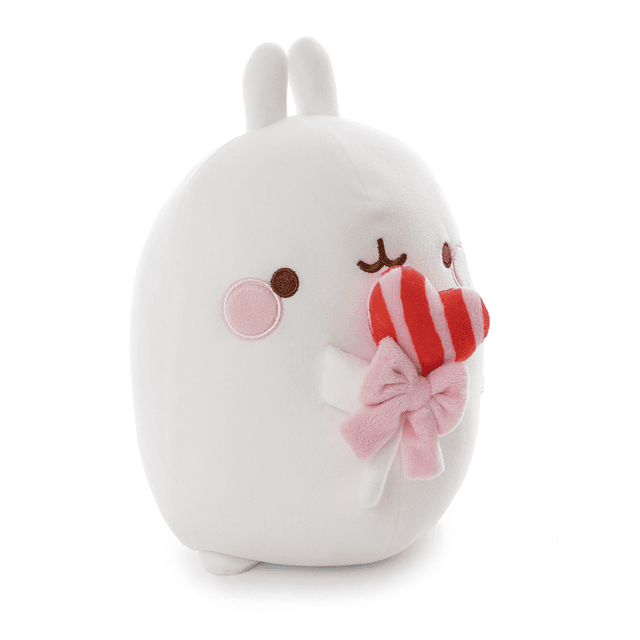 MOLANG I-2026- Peluche Molang c/chupa-chupa,16cm em caixa oferta