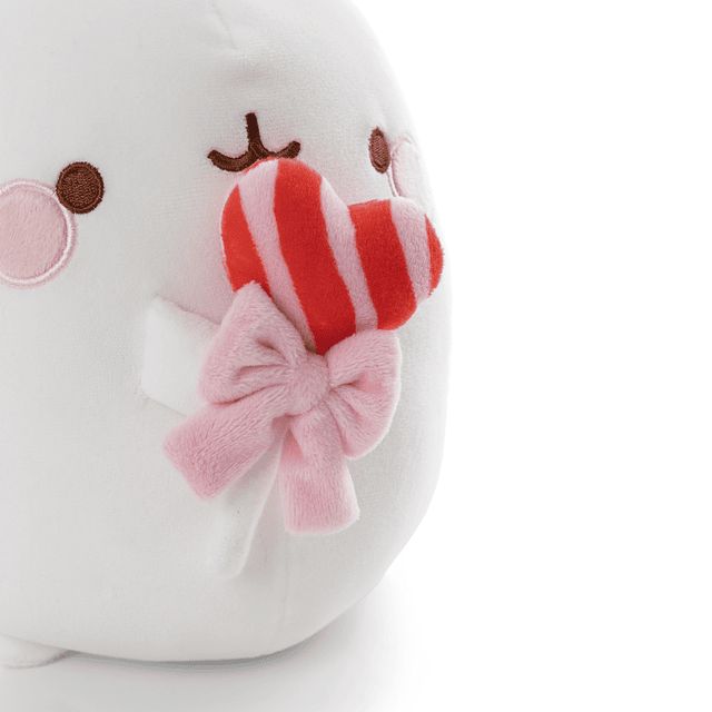 MOLANG I-2026- Peluche Molang c/chupa-chupa 24cm,em caixa oferta