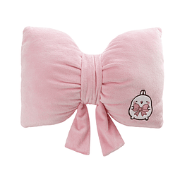 MOLANG I-2026- Almofada Molang laço em peluche,40X28cm